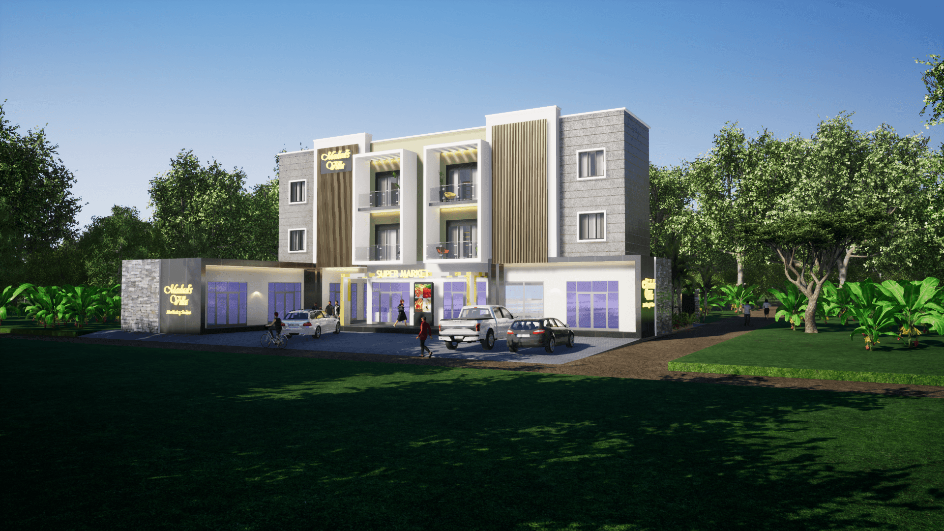 Commercial and Residential Development in Nsasa, Kira Municipallity. 