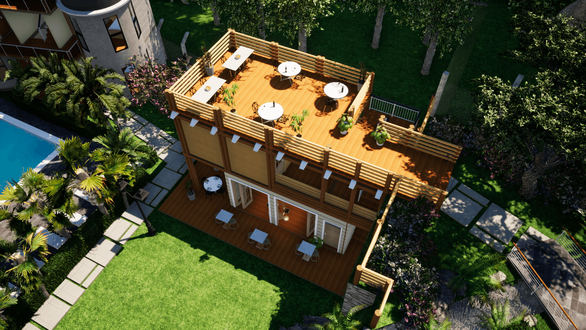 Gardens access bar, Lubongo.